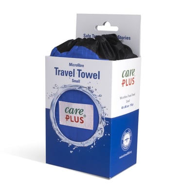 Travel Towel Microfibre Reishanddoek Dolomite Blue 40 x 80 Bergtopia.com