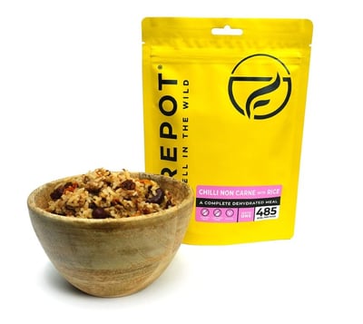 Chilli Non Carne Met Rijst Reismaaltijd Bergtopia.com