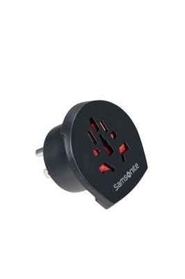 Global TA World To USA Adaptor Wereldstekker Black Bergtopia.com