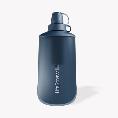 Peak Series Collapsible Squeeze Bottle 650Ml Drinkfles Met Waterfilter Bergtopia.com
