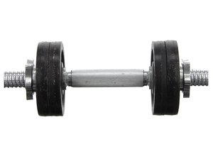 The text is already in German. So, the original text is Hantelset 7,5 Kg Halter schwarz 7,5kg. Bergtopia.com