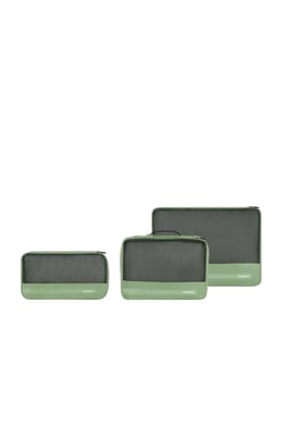 TA Revolution Set of 3 Packing Cubes Opbergtas Sage Set Bergtopia.com