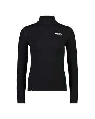 Cascade Merino Mock Neck Long Sleeve Thermoshirt Dames Bergtopia.com
