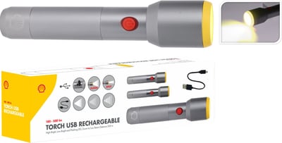 Shell Zaklantaarn Aluminium 4 x 17 cm Bergtopia.com