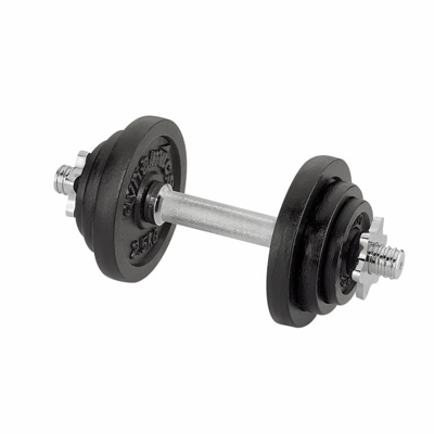 15 Kg Set Hanteln schwarz 15kg Bergtopia.com