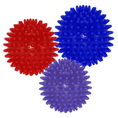 Massage Balls Set 7-8-9 Cm Fitness Apparaat Bergtopia.com