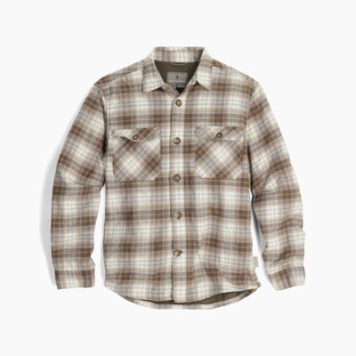 Snowcap Lined Flannel L/S Shirt Hommes Bergtopia.com