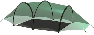 Helags 3 Footprint Tentgrondzeil Black Bergtopia.com