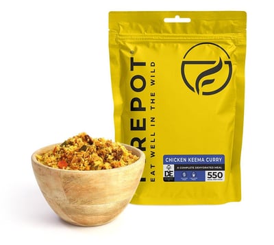 Chicken Keema Curry Reismaaltijd Bergtopia.com