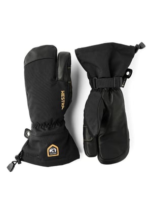 Army Leather Gore-Tex 3 Vinger Handschoen Bergtopia.com