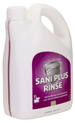 Sani Plus Rinse Toiletvloeistof & Papier Bergtopia.com
