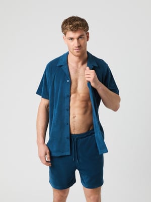 Borg Frottee Pool Shirt Herren Bergtopia.com