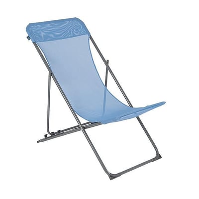 Beach Chair Penco 3 Standen Oxford Polyester Blauw Stoel Blauw Bergtopia.com
