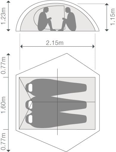Mira III HL Trekkerstent