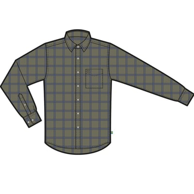 Övik Flannel Heren Overhemd Bergtopia.com