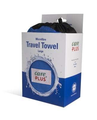 Travel Towel Microfibre 75X150Cm, Dolomite Blue Reishanddoek Bergtopia.com