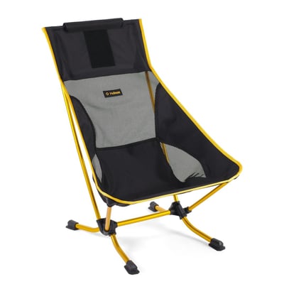 Beach Chair Stoel Black / Golden Yellow Bergtopia.com