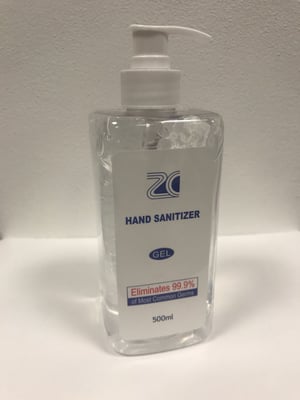 Handgel Desinfecterend Reinigen Transparant 500ml Bergtopia.com
