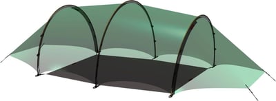 Helags 2 Footprint Tentgrondzeil Black Bergtopia.com