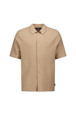 Woven Short Sleeve Overhemd Heren Bergtopia.com