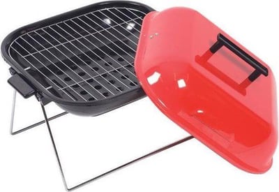 Barbecue Compact Black/ Red 33 x 33 x 23 Bergtopia.com