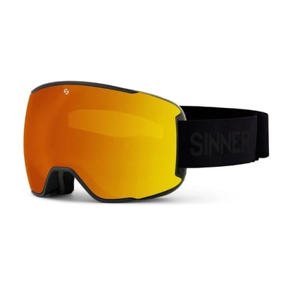 Snowflake Blk Sneeuwbril Matte Black Bergtopia.com